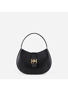 Large hobo with metal logo Elisabetta Franchi