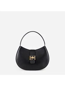 Hobo grande con logo in metallo Elisabetta Franchi