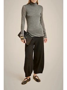 Liviana Conti wool blend turtleneck T-shirt