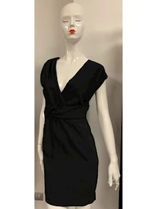 Sheath dress with band Simona Corsellini