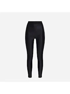 Leggings in lycra lucida con elastico logato Elisabetta Franchi