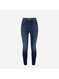 Jeans skinny alla caviglia Elisabetta Franchi