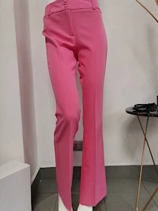 Flared trousers with back pockets LVL