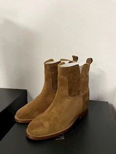 Suede ankle boot Via Roma 15