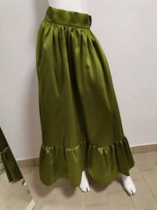 Long skirt with Lavi flounce