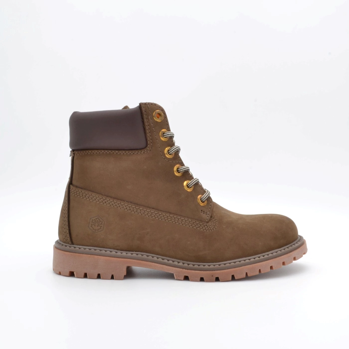 LUMBERJACK SM00101-021 STIVALETTI ANFIBI CRAZY HORSE OLIVE GREEN