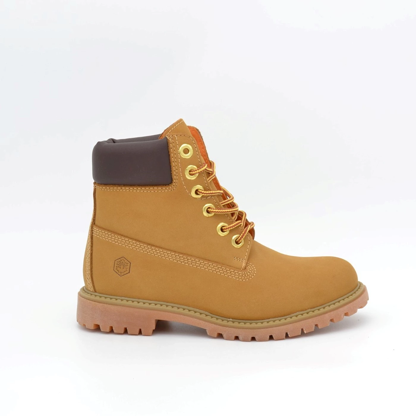 LUMBERJACK SW00101-021 STIVALETTI ANFIBI NUBUCK YELLOW/ TDM