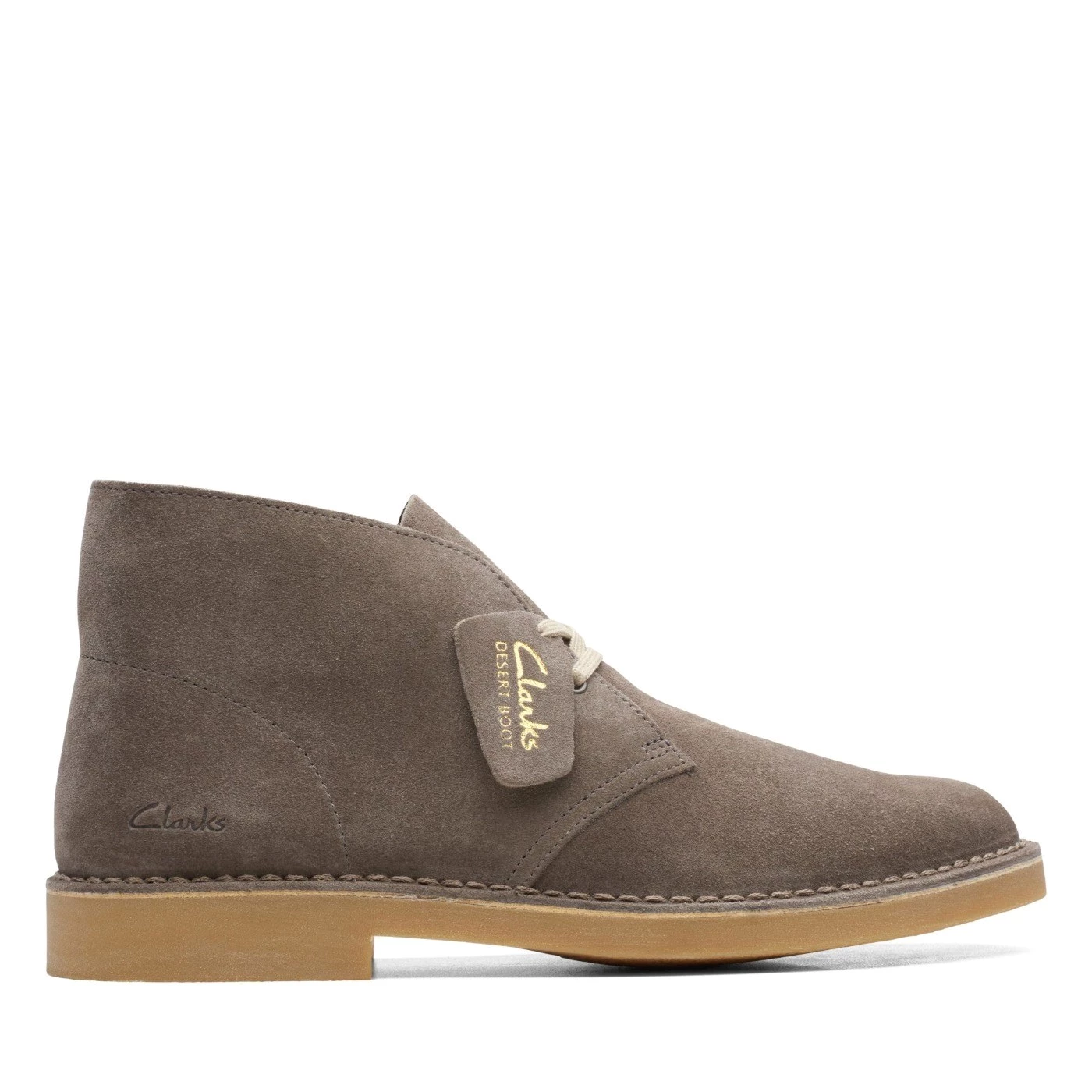 Clarks 26175160 desert boot polacchini in camoscio stone