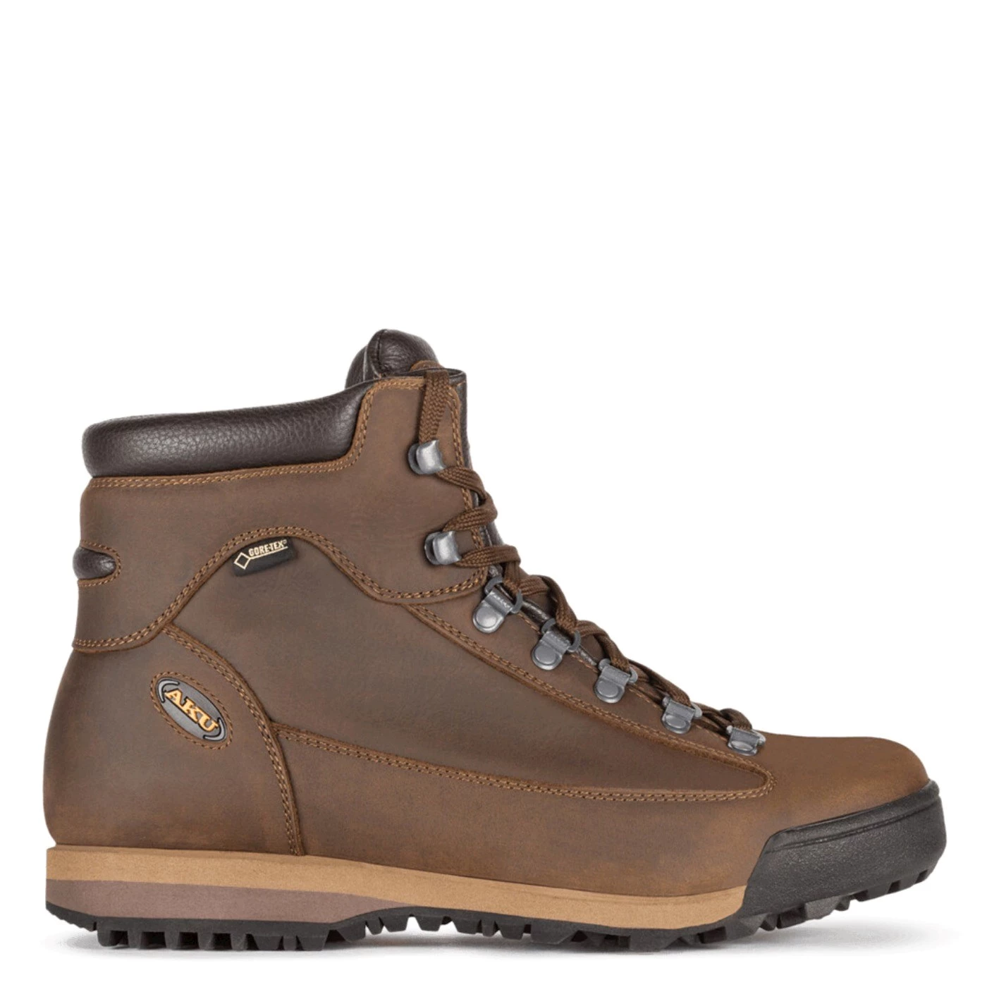 Aku 885 3 slope ltr gtx trekking in nabuk ingrassato marrone