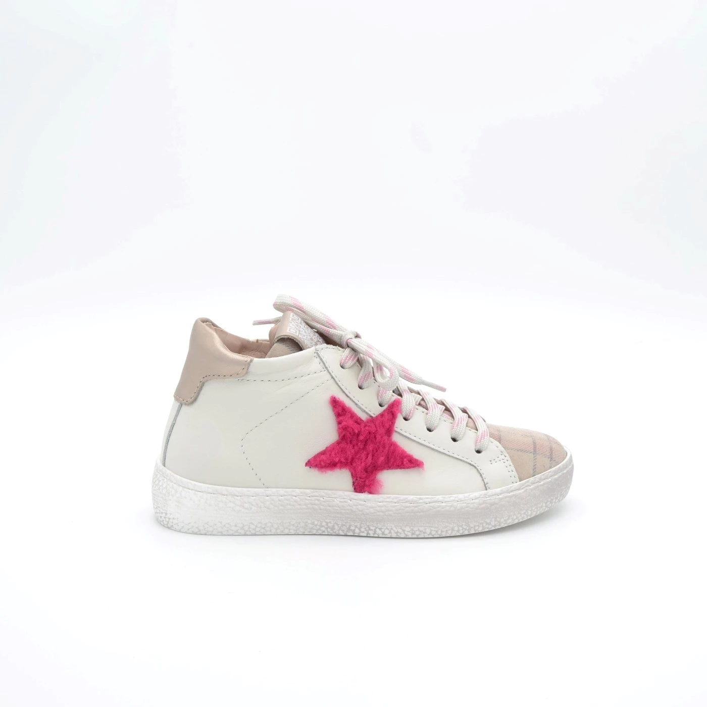 C7765.06 CIAO SNEAKERS ALTA  VITELLO GHIACCIO