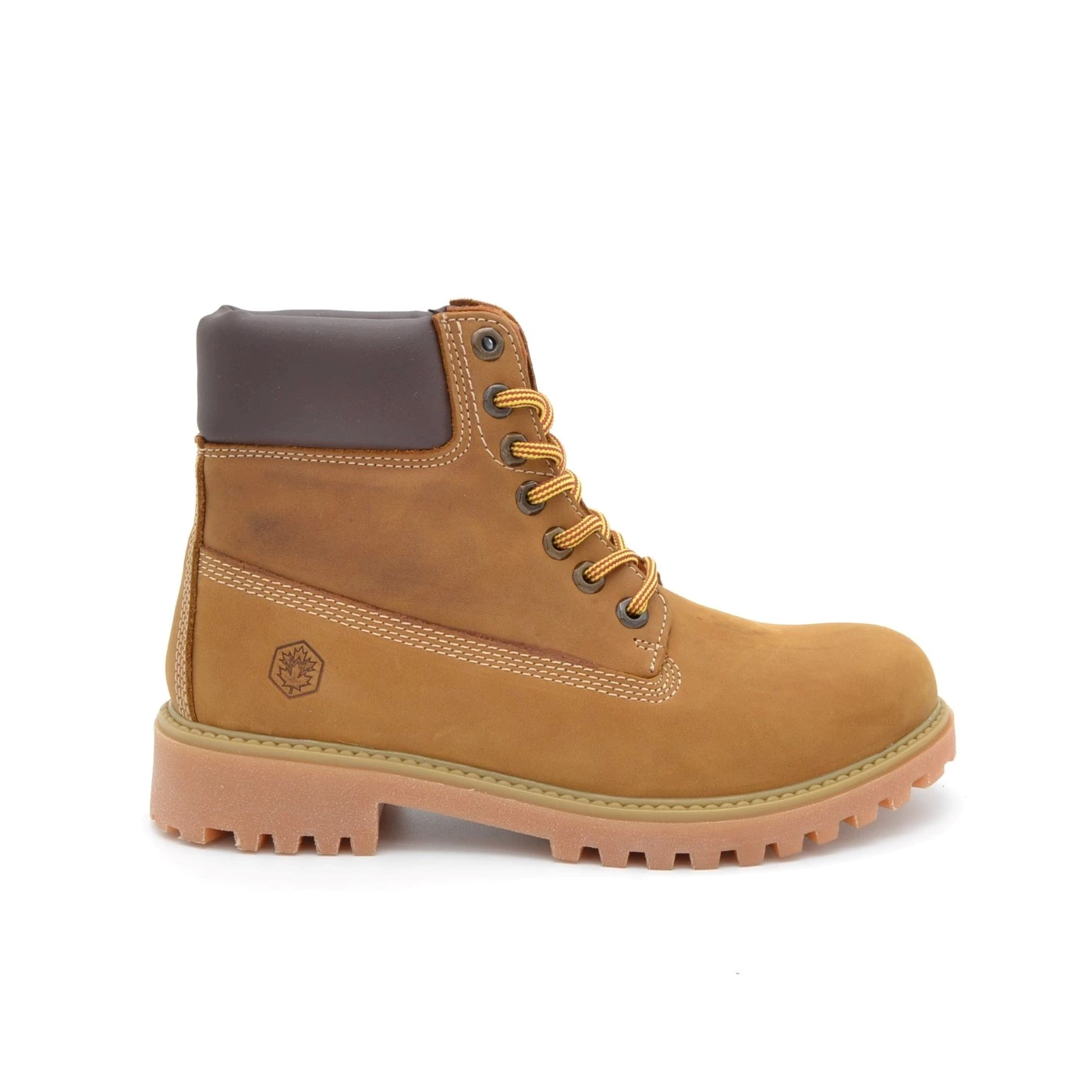 Lumberjack SM00101-034 stivaletti polacchini anfibi in nabuk tan