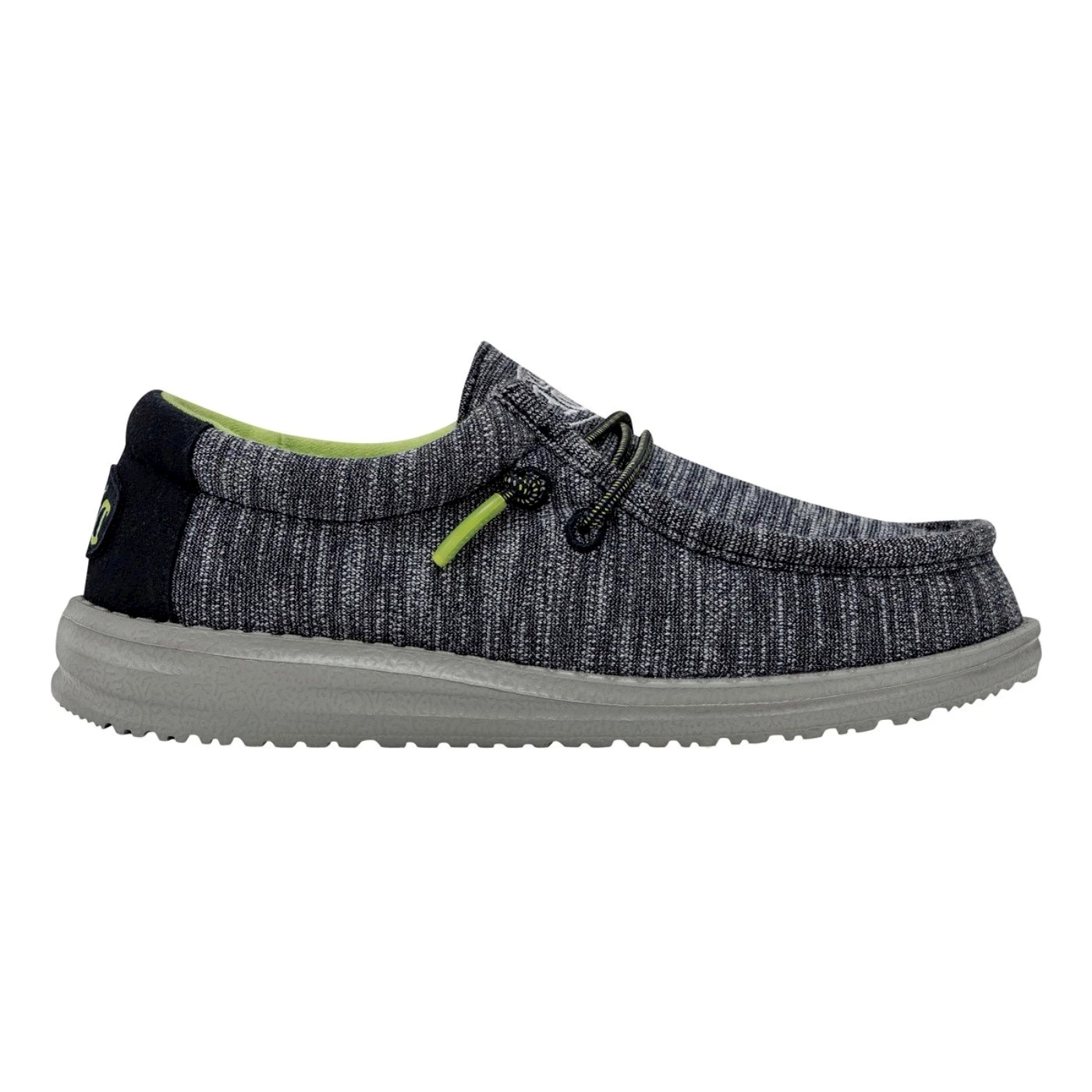 heyDUDE 40050 WALLY YOUTH STRETCH STRINGATA IN TESSUTO BLU