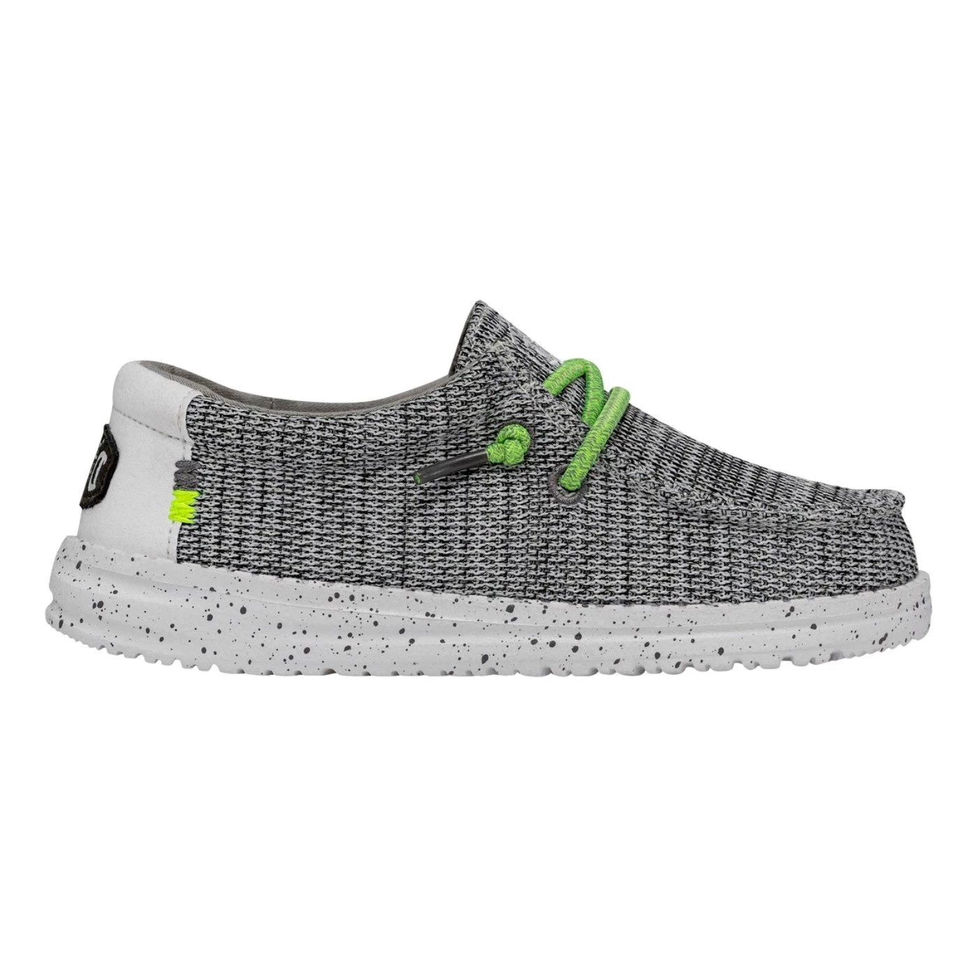 heyDUDE 40049 WALLY YOUTH SOX STRINGATA IN TESSUTO MELANG. PIETR