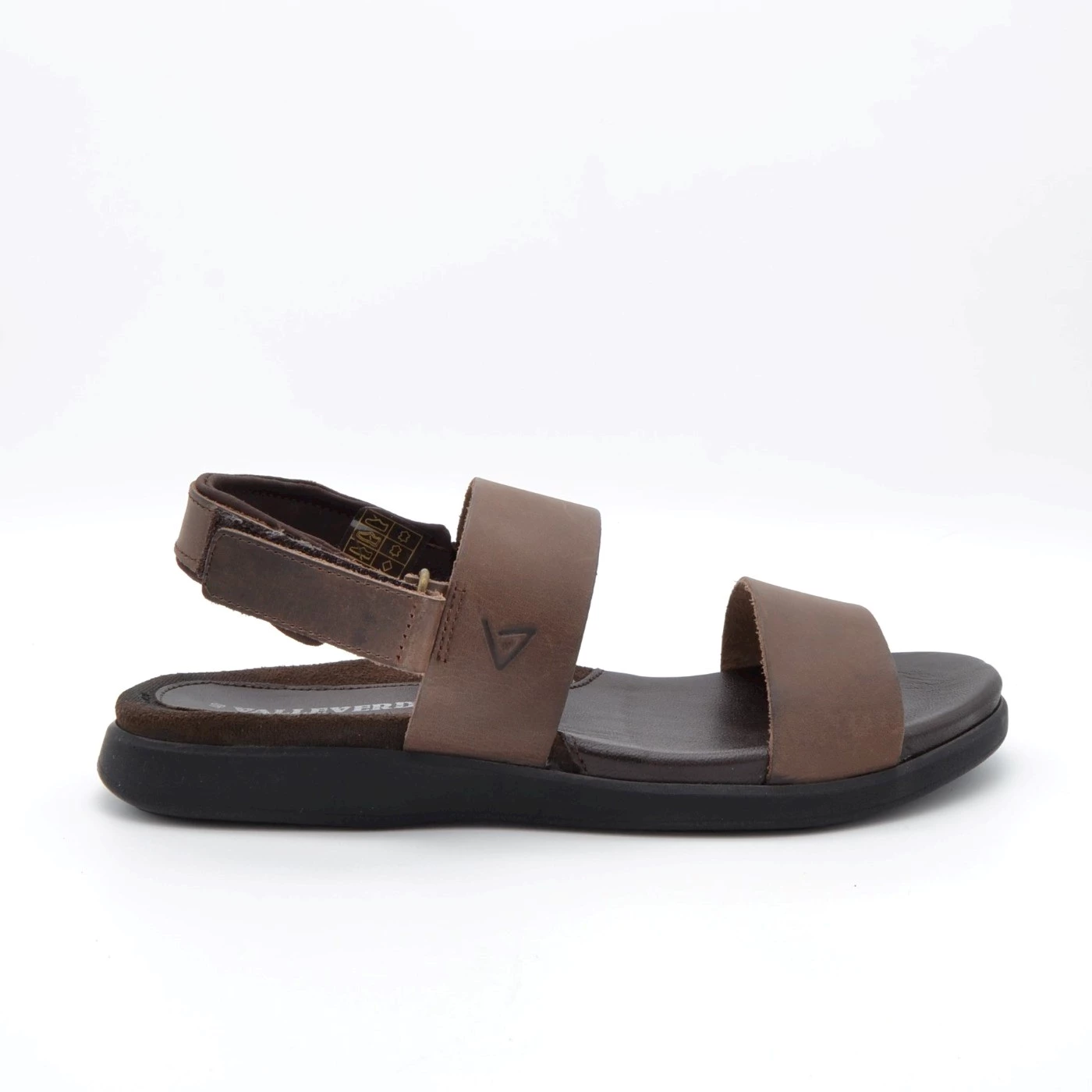 VALLEVERDE 36901 SANDALO DUE FASCE BROWN