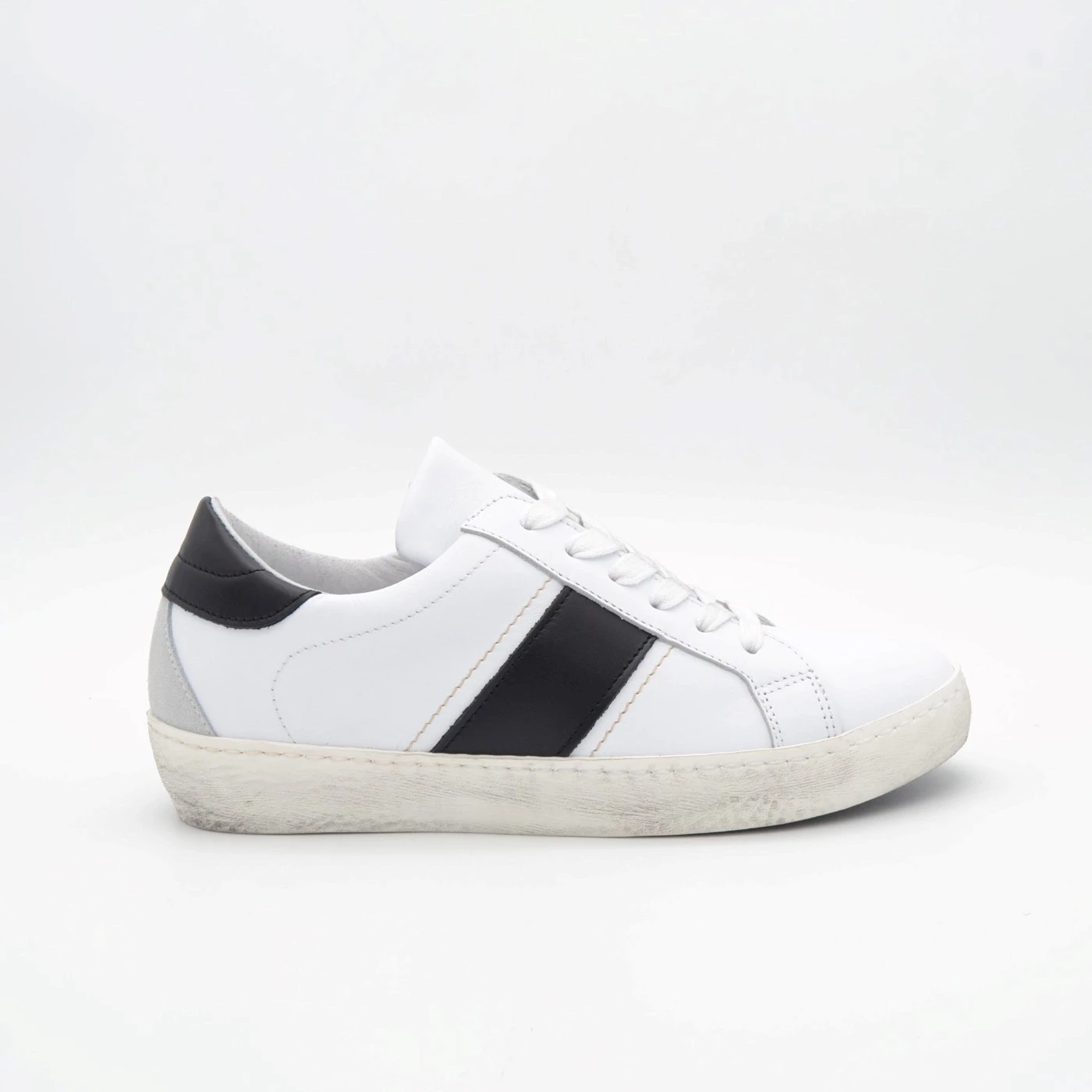 @go KUC 167/SML SNEAKERS IN VITELLO GALAXY BIANCO