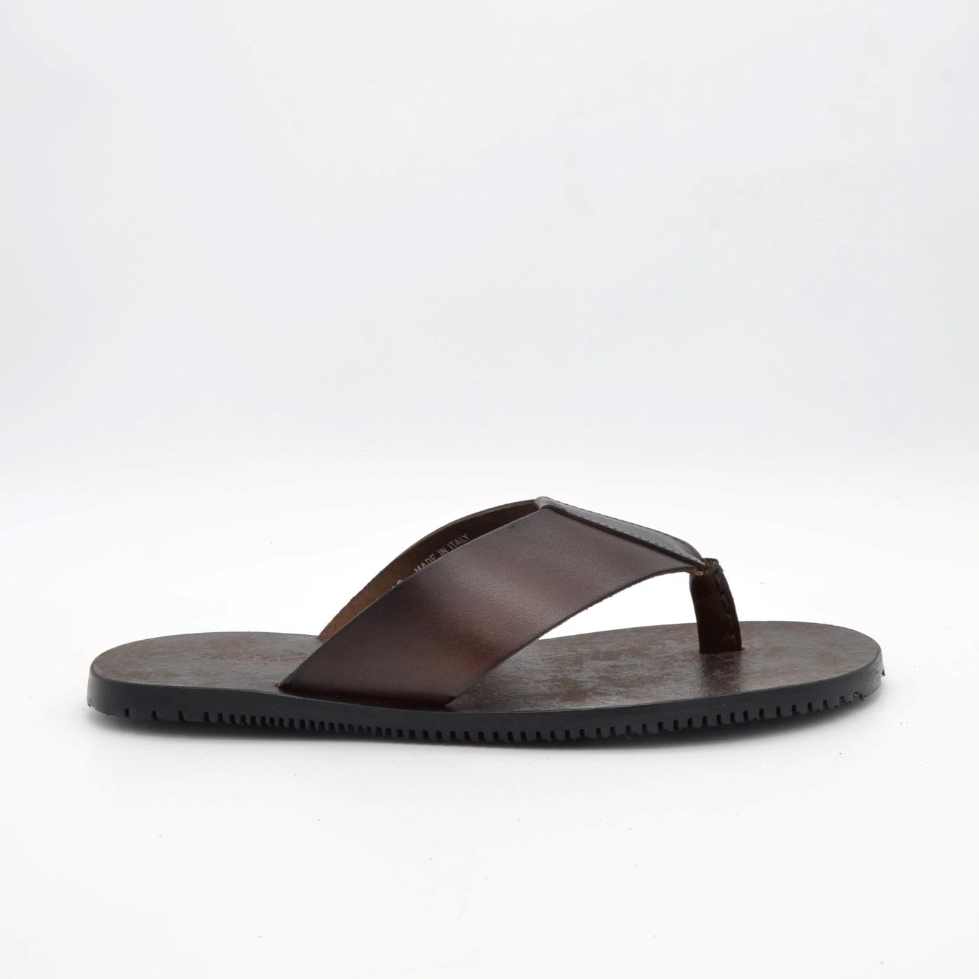 The Sandals Facrory M7092 sandali infradito uomo vacchetta moro