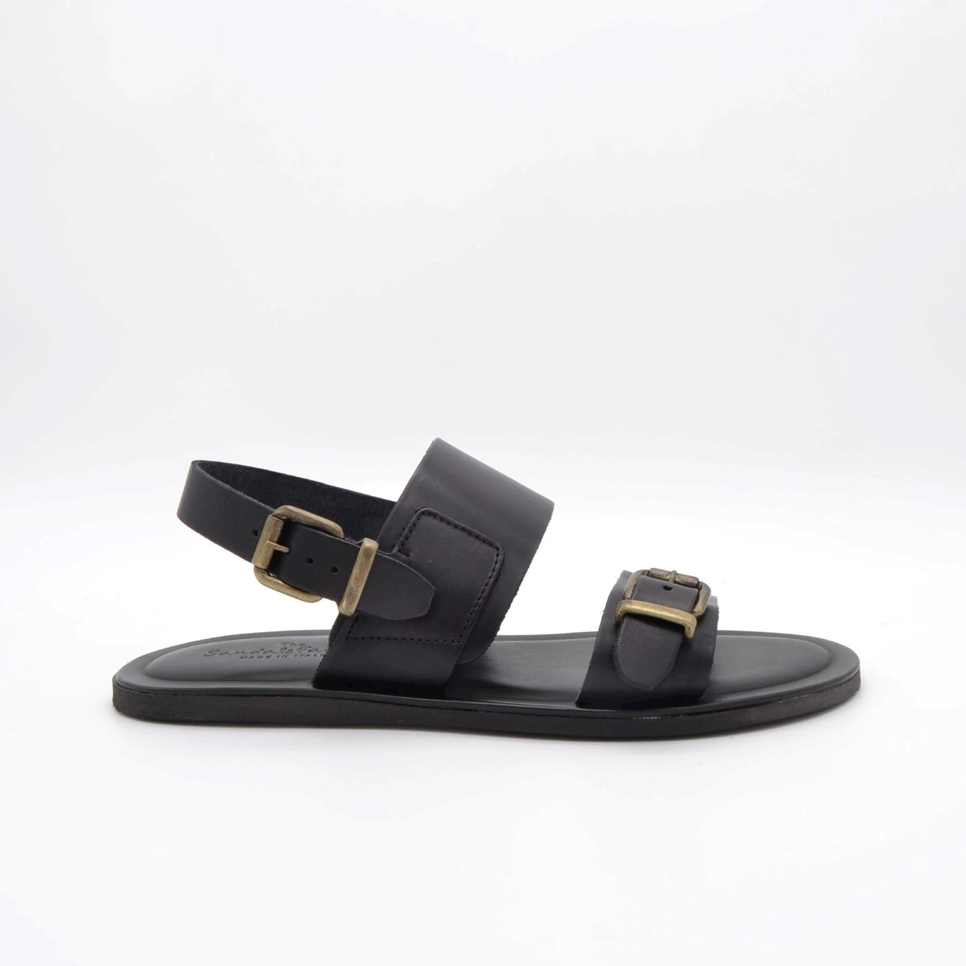 THE SANDALS FACTORY M6686 SANDALI VACCHETTA NERO