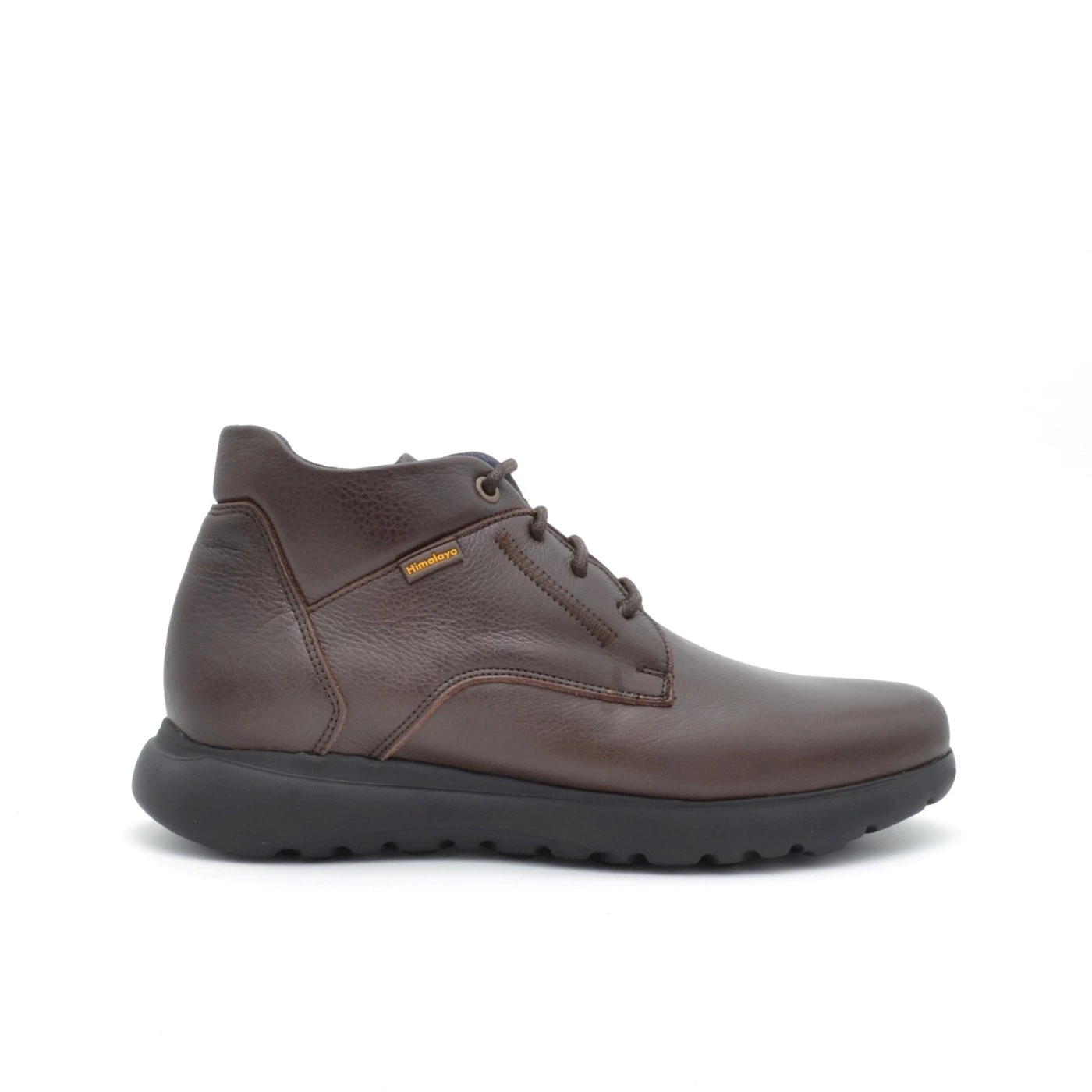 HIMALAYA 3163-PI polacchini in pelle boston testa di moro