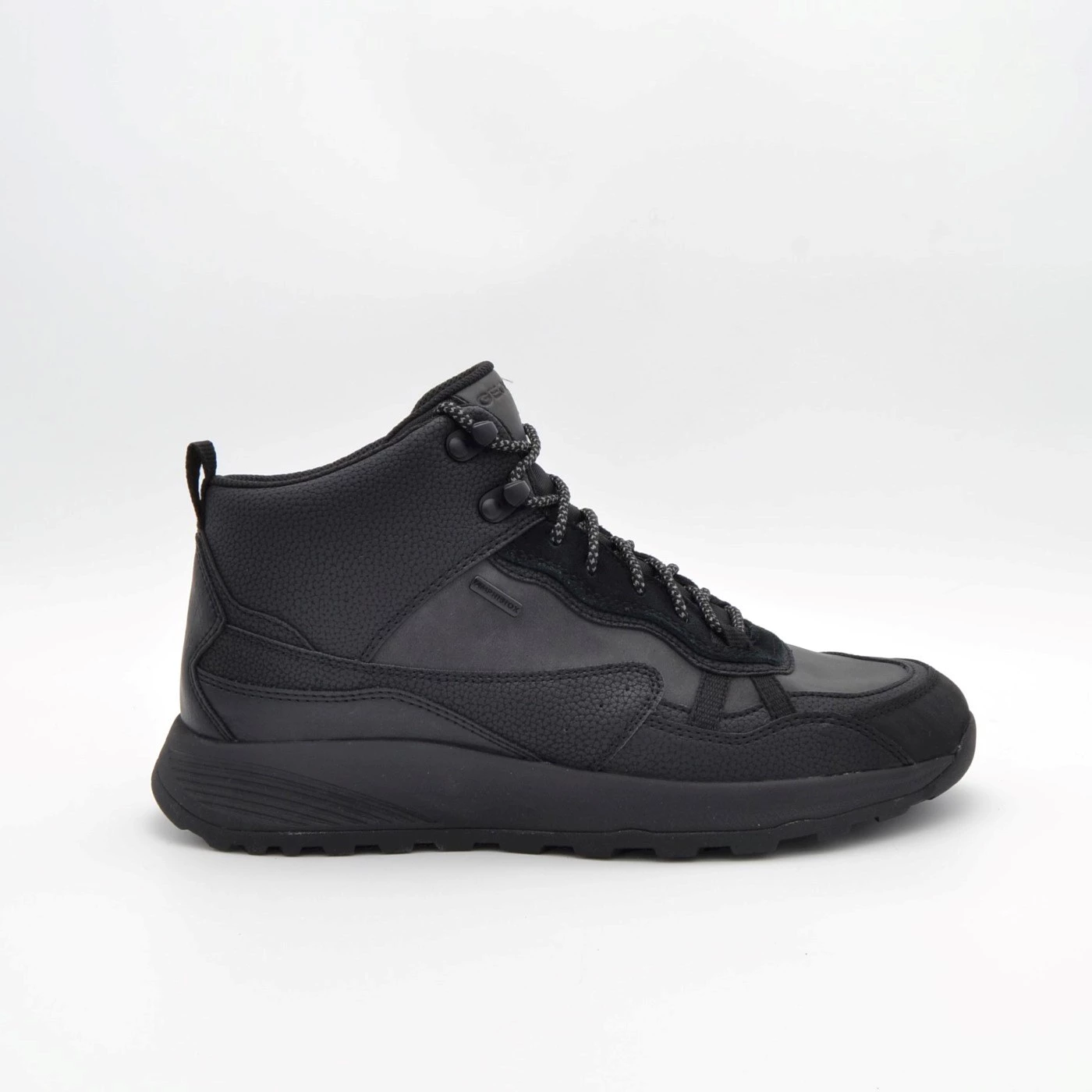Geox U36EZA polacchini stringati amphibiox color black
