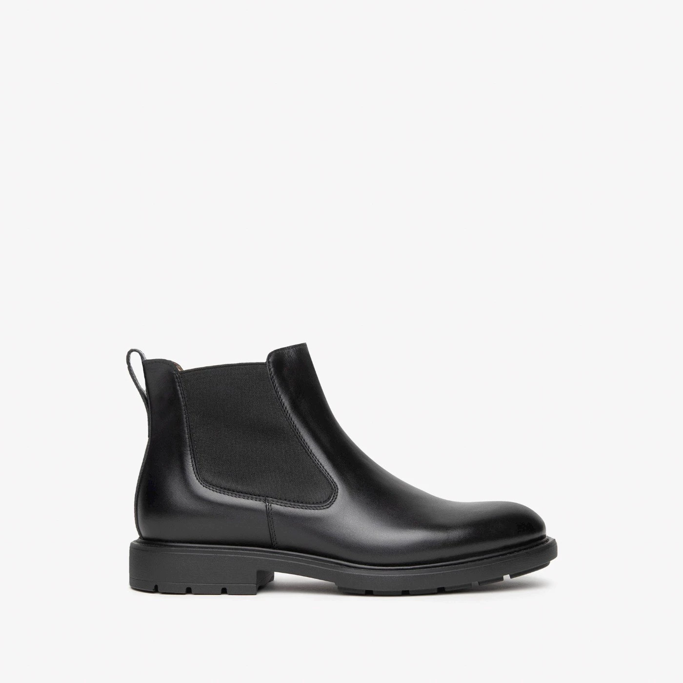 Nero giardini I001663U stivaletti chelsea boot in pelle nero