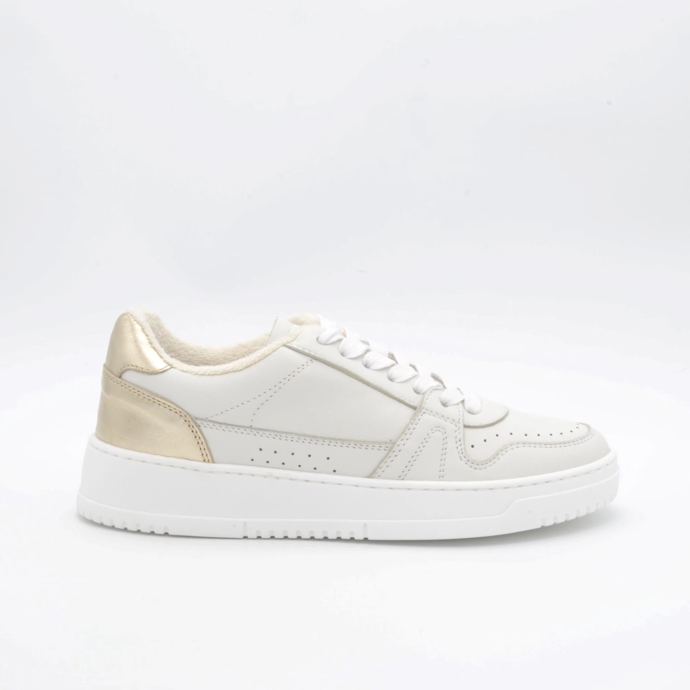 DB 70 LS SML @go sneakers in pelle logic bianco