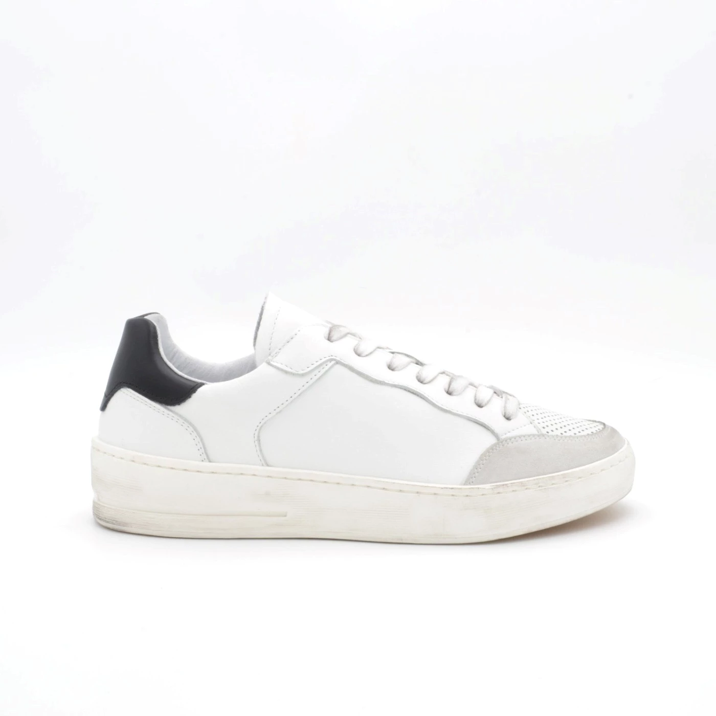 Padm 571-u @go sneakers in pelle bianco