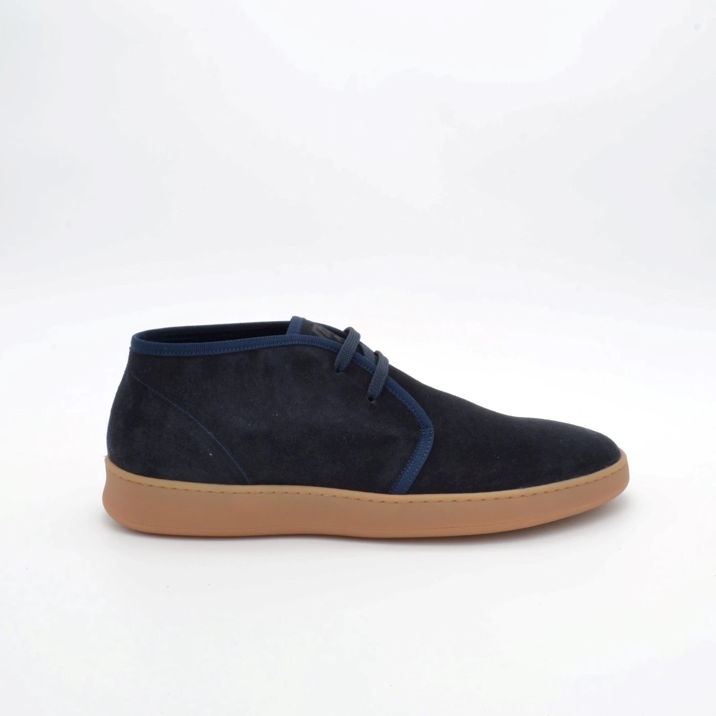 Frau 24B5 polacchini in suede blue