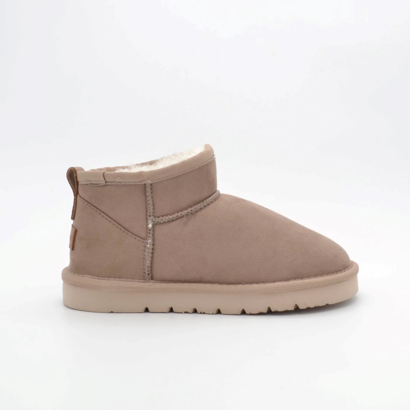 Grunland PO 2100 stivaletti mini taupe beige