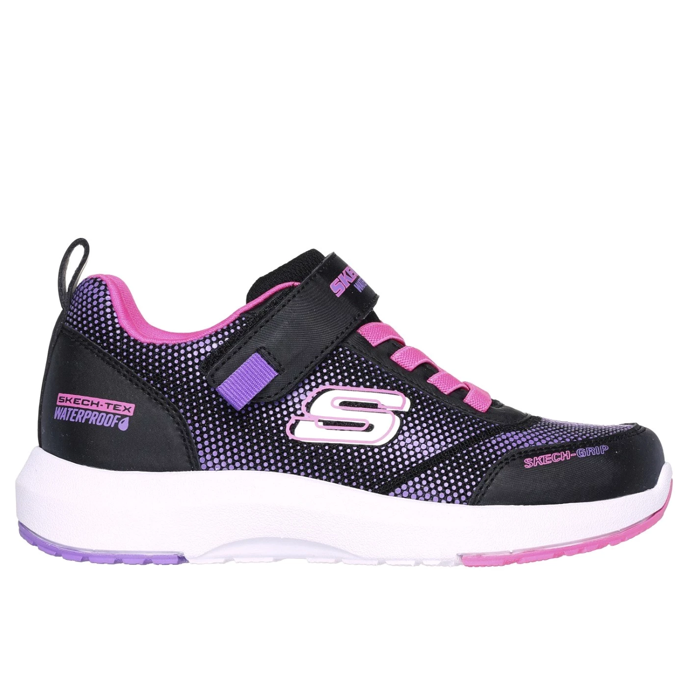Skechers 303387L scarpe sportiva bambina in mesh waterproof