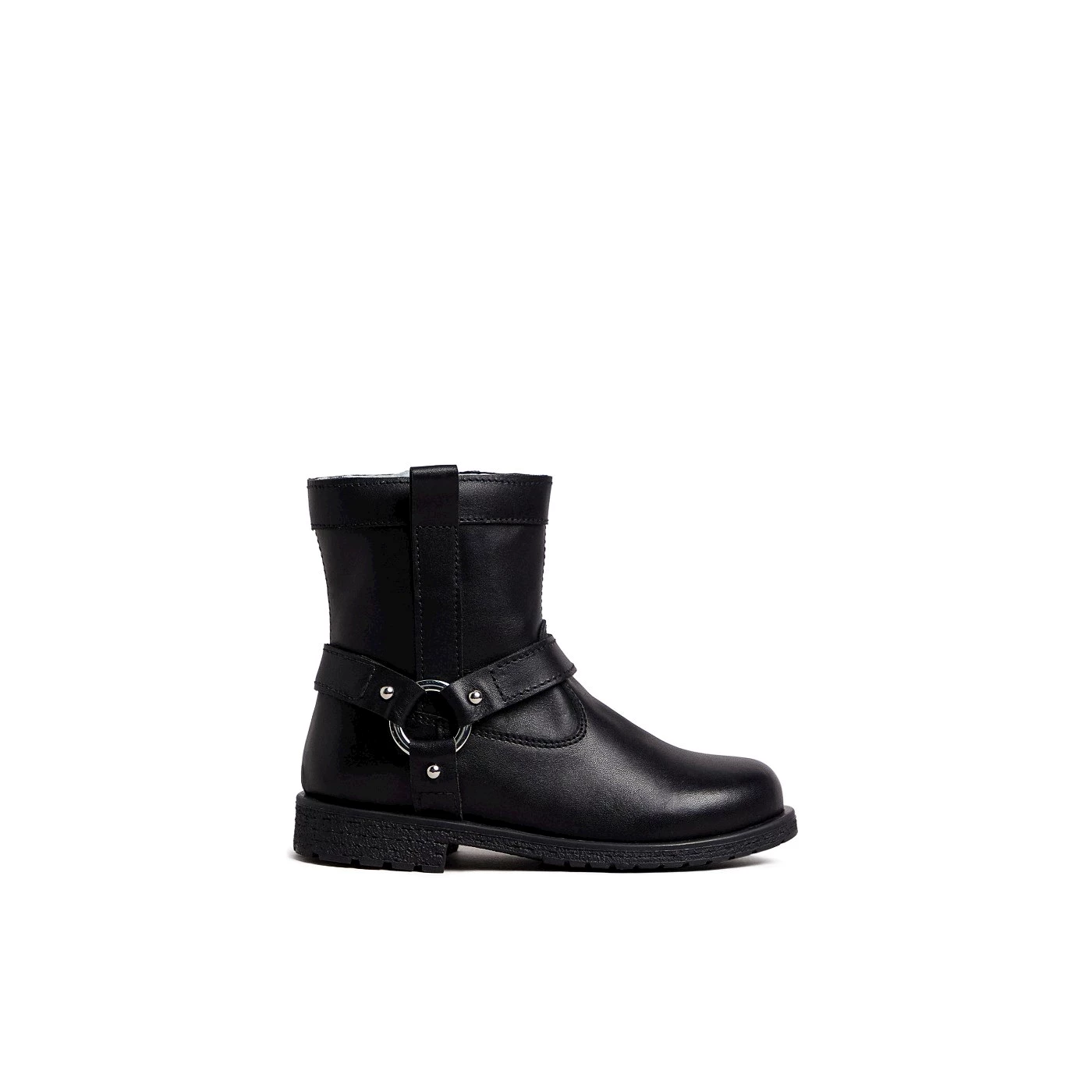 Nero Giardini jr I427803F stivaletti in pelle nero