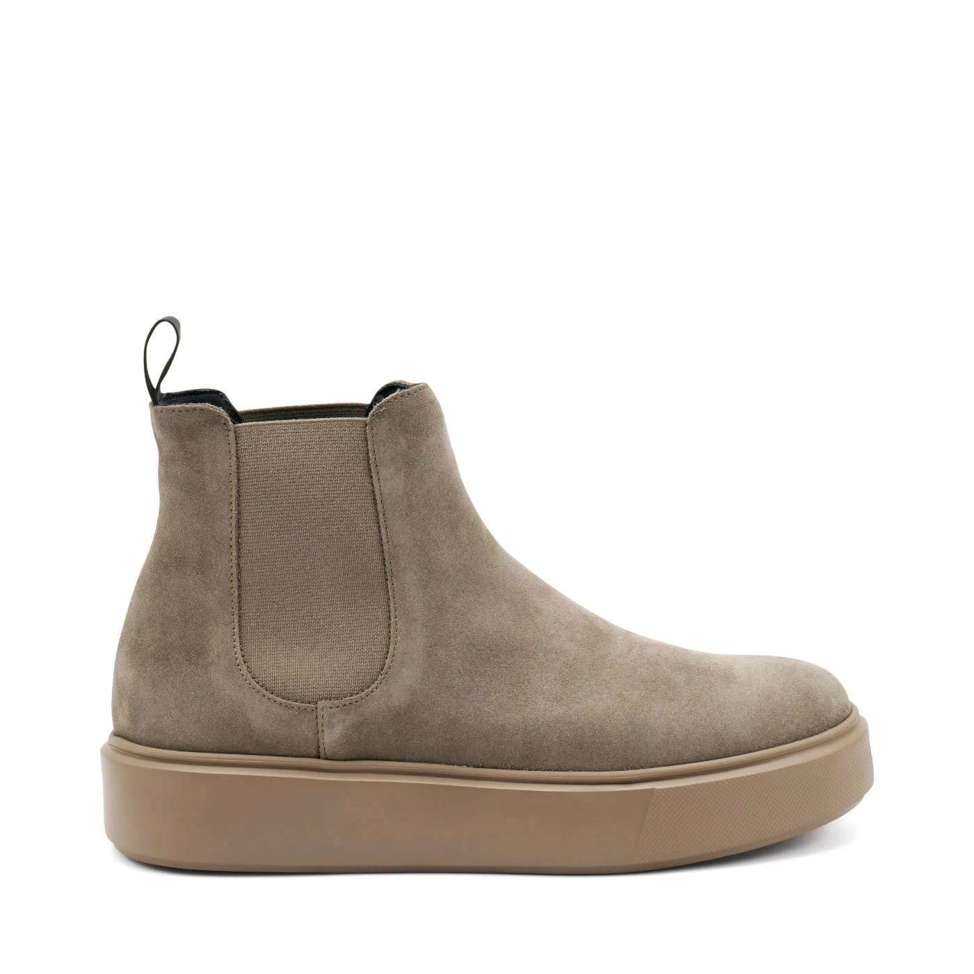 Frau 41A2 stivaletti chelsea boot in camoscio softy sand beige