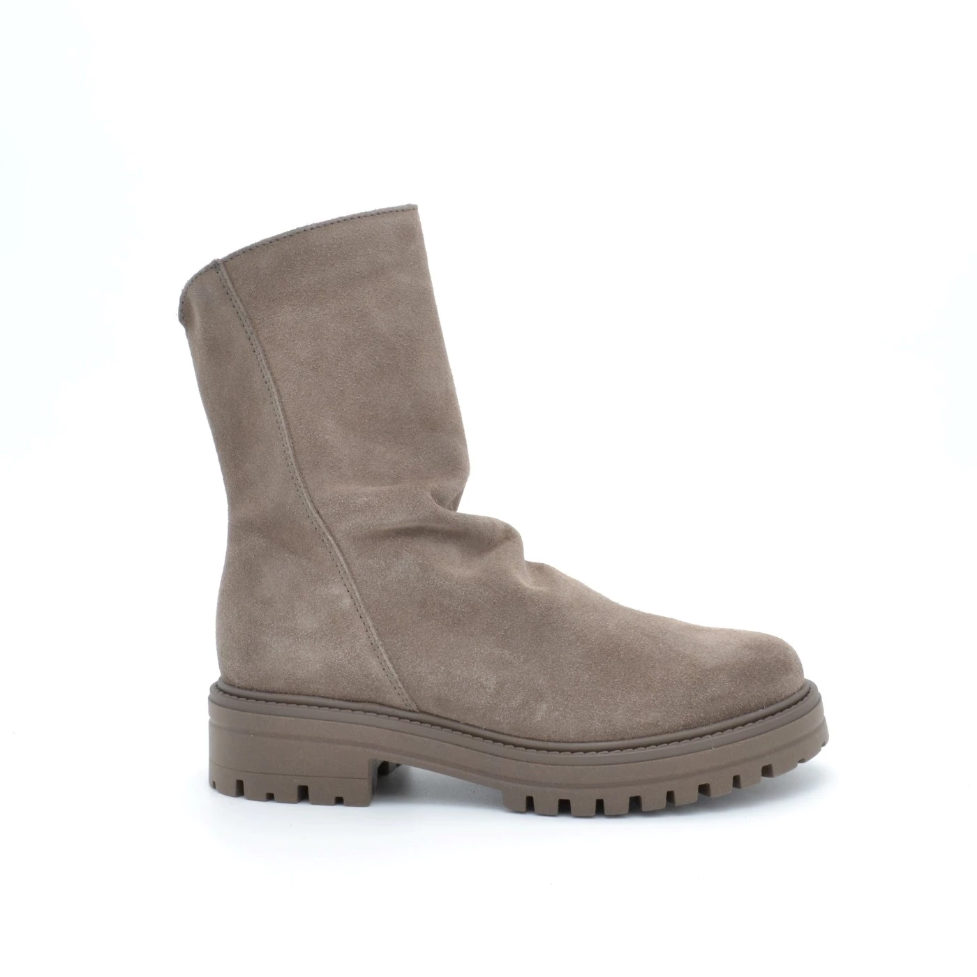 Franceso Brunelli AO4707 stivaletti chelsea boot camoscio tortor