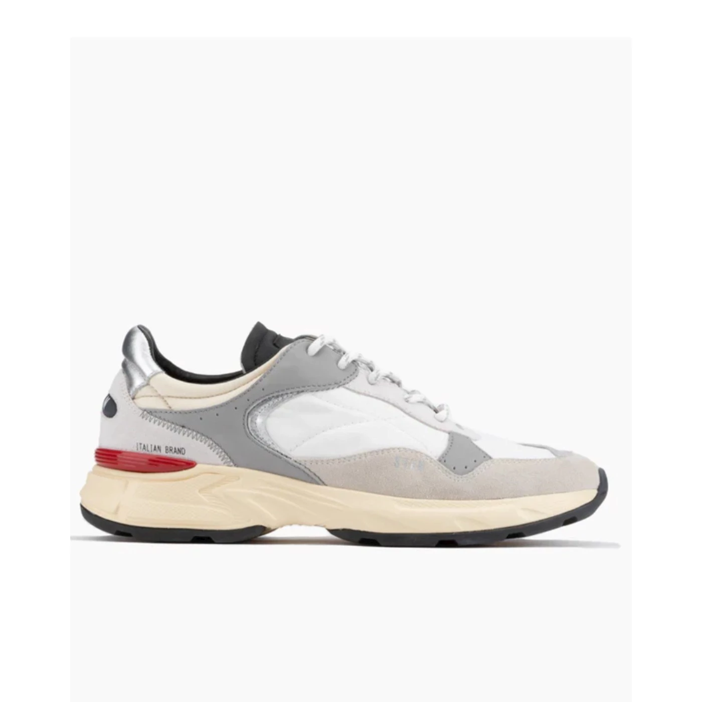 Stokton REVERSE U sneakers uomo ghiaccio con dettagli camoscio