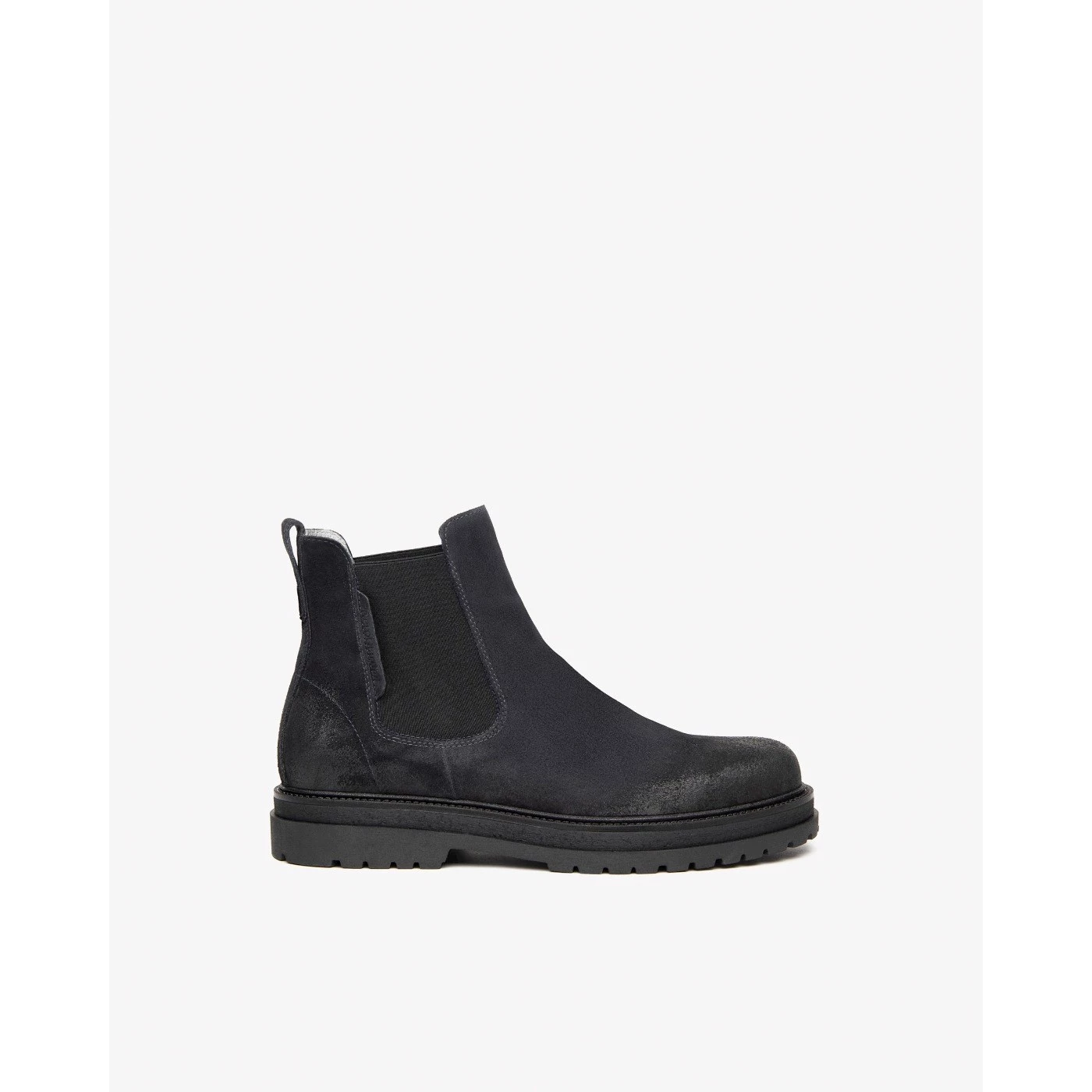 Nero giardini I404011U stivaletti chelsea boot in camoscio blue