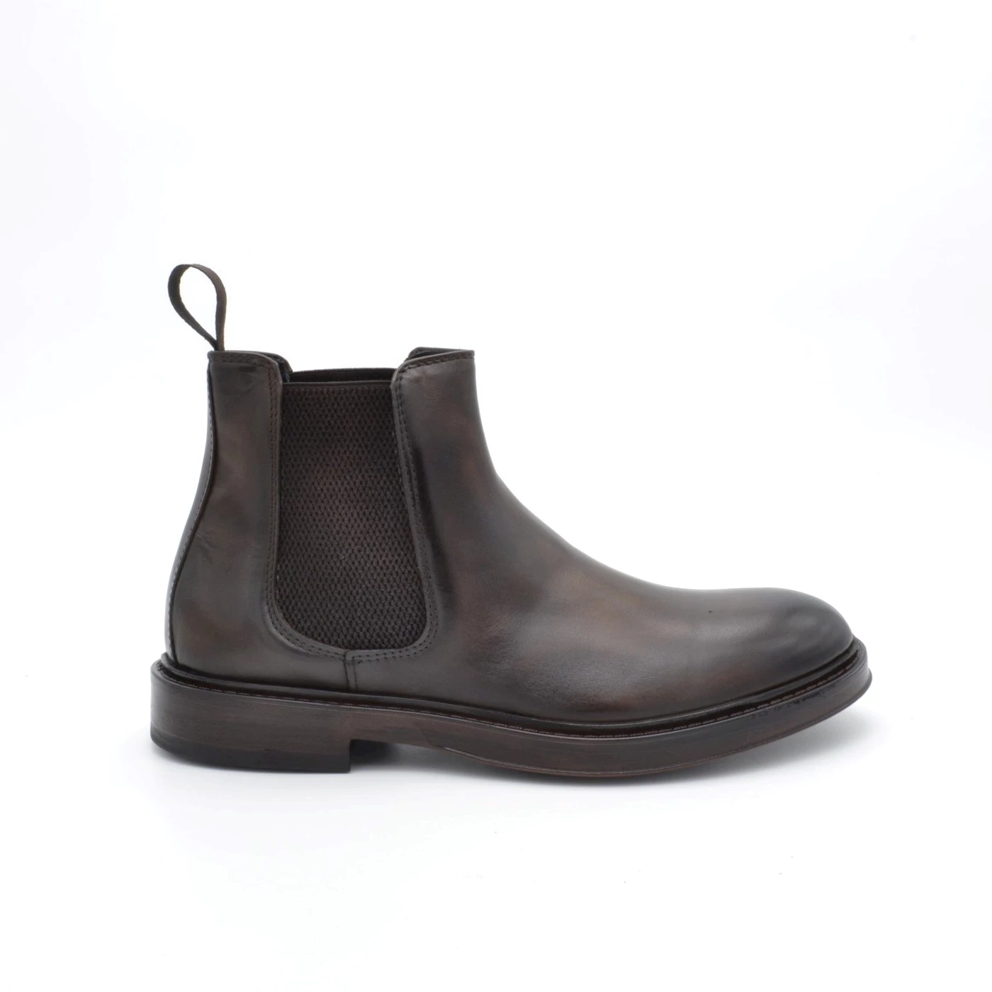 F.lli Rennella 2052L chelsea boot uomo in pelle testa di moro