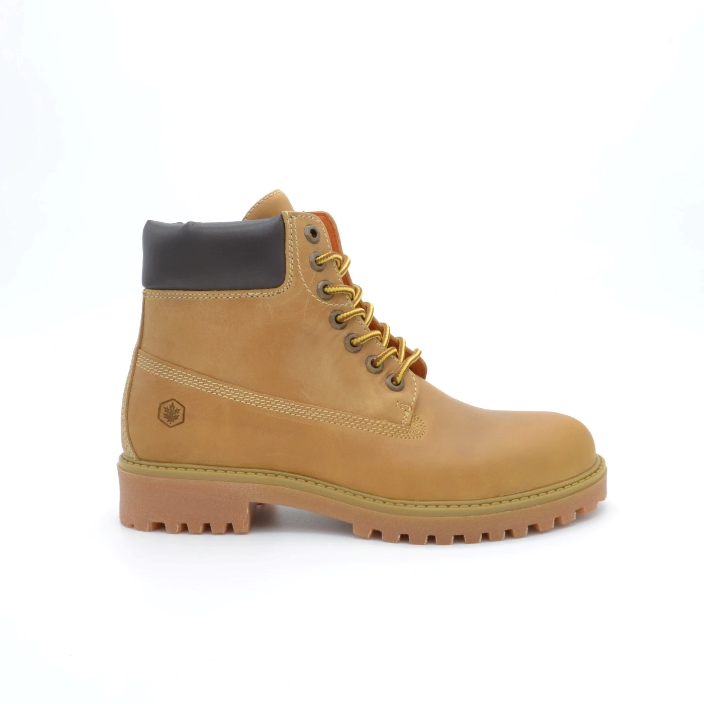 Lumberjack SMH6901-001 stivaletti polacchini anfibi pelle cerato