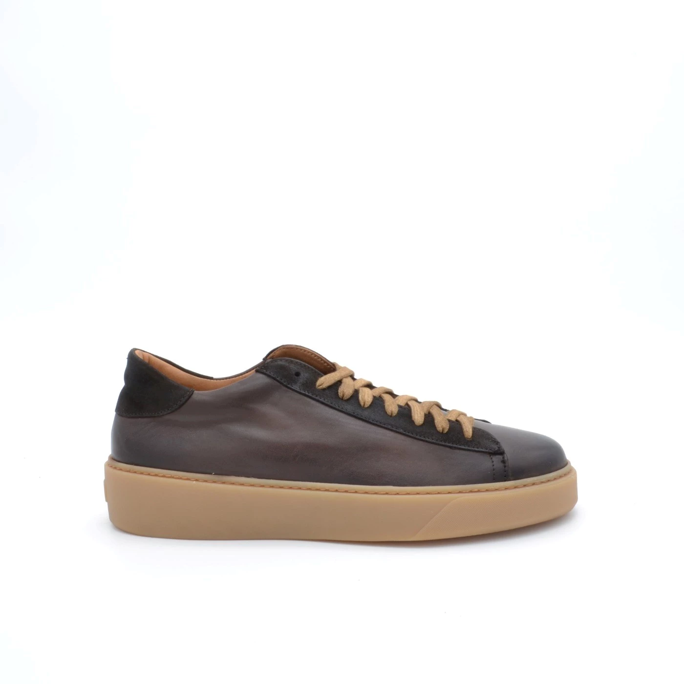 F.lli Rennella 065 sneaker uomo in pelle testa di moro