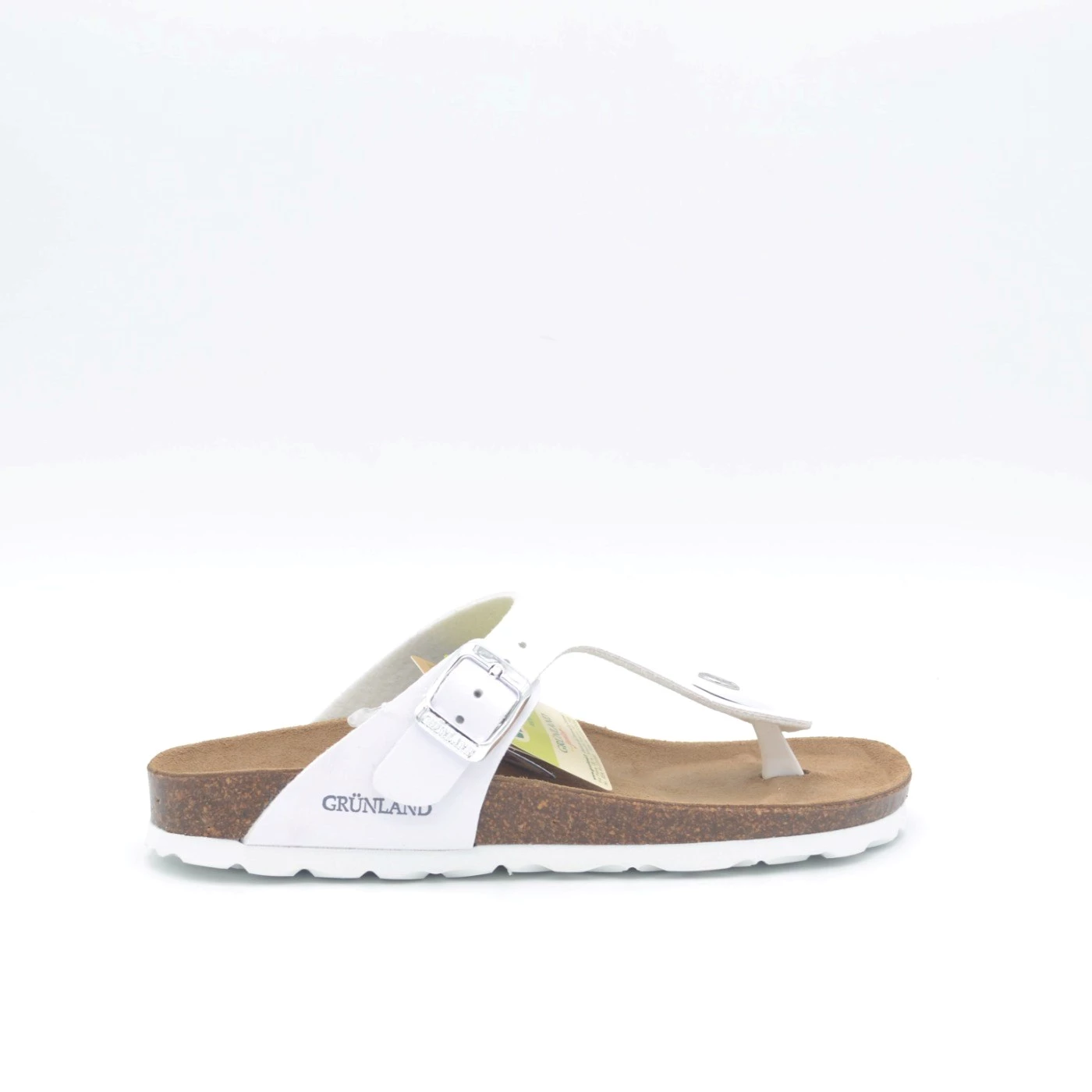 Grunland CB 0926 Luce sandalo infradito bimba bianco