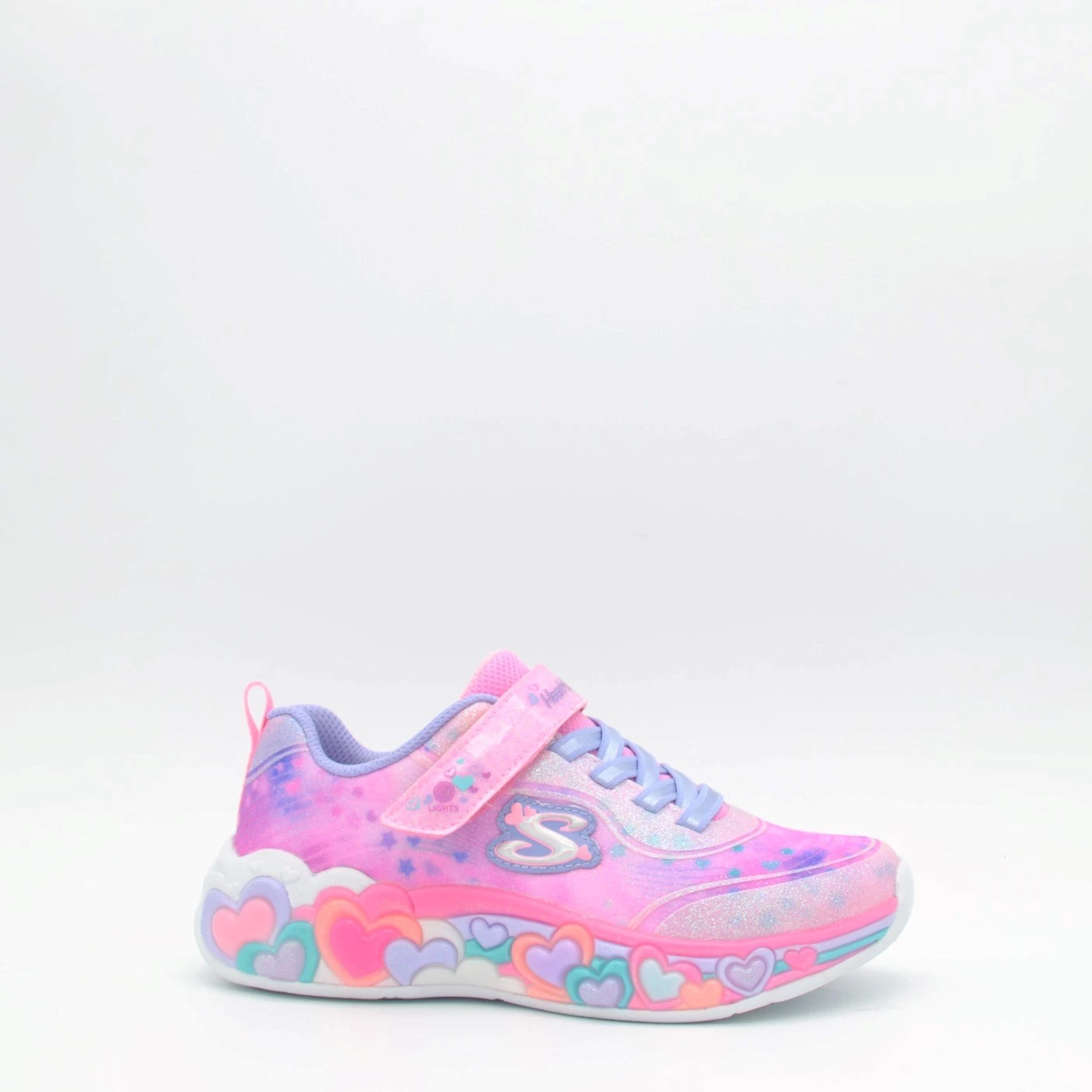 Skechers  302696L scarpa sportiva bambina tessuto con luci