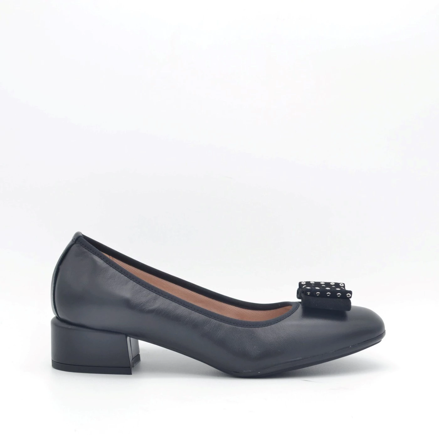 CFT Venice C5E1597 Decolletè pelle nero linea confort 3,5 cm