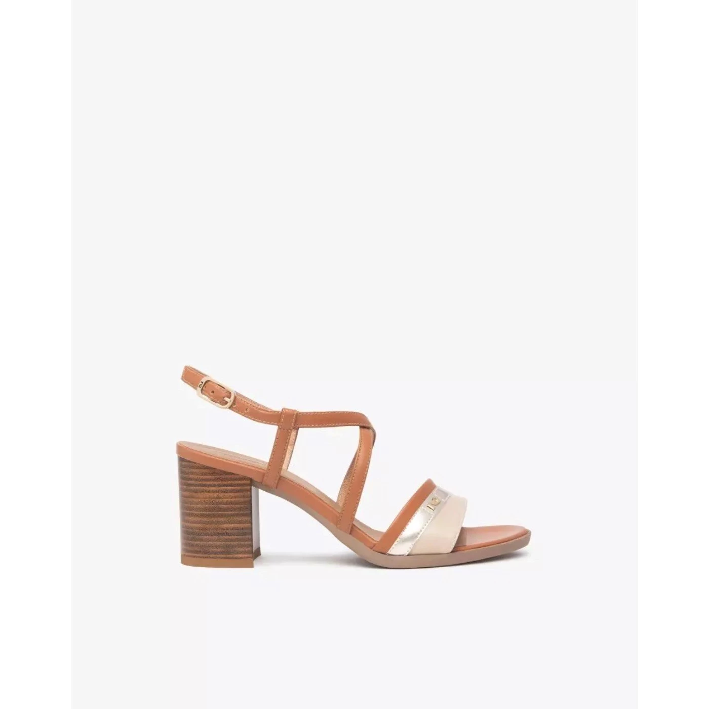 Nero Giardini E513440D sandalo donna cuoio tacco 7 cm