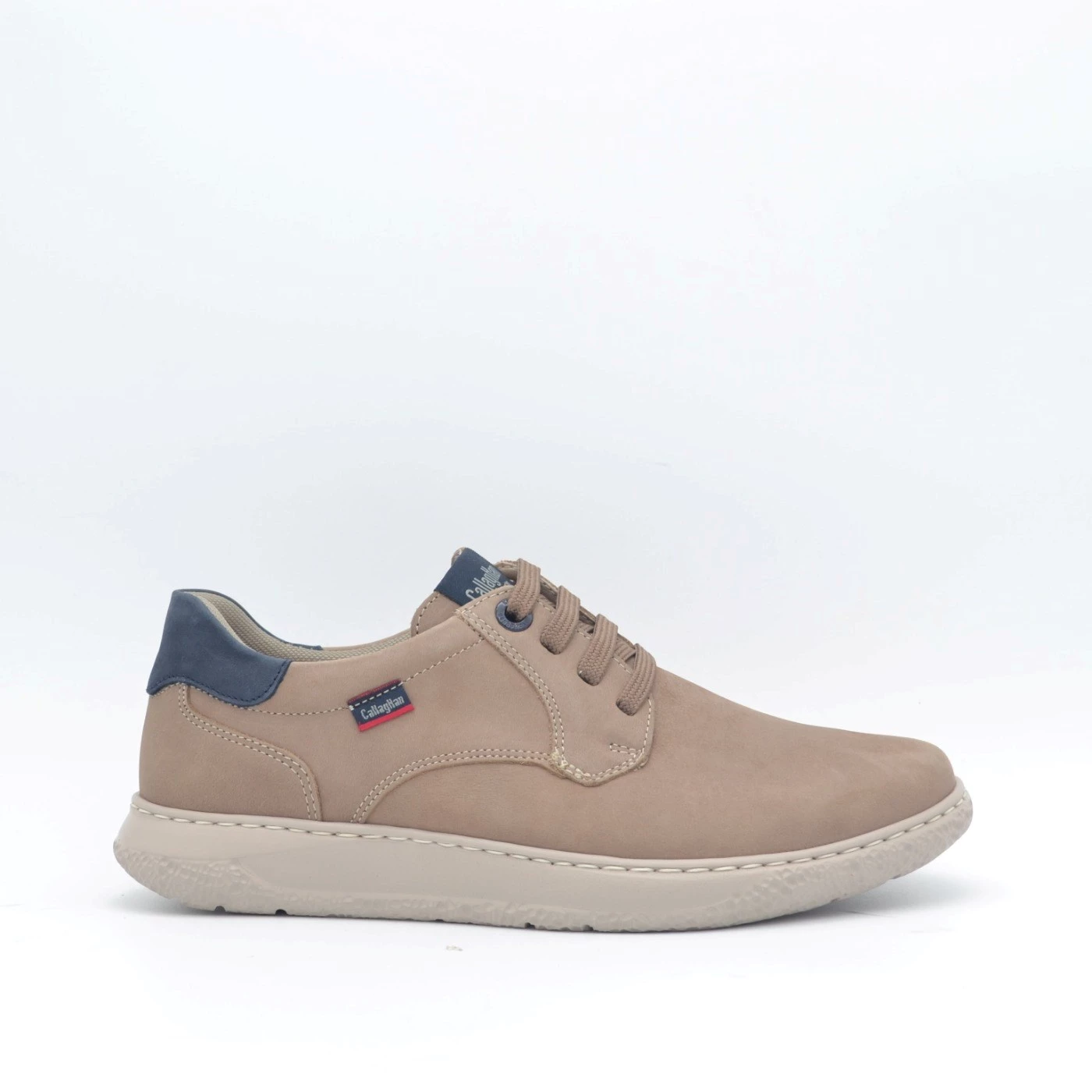 Callaghan 61800 stringata uomo in nabuk beige
