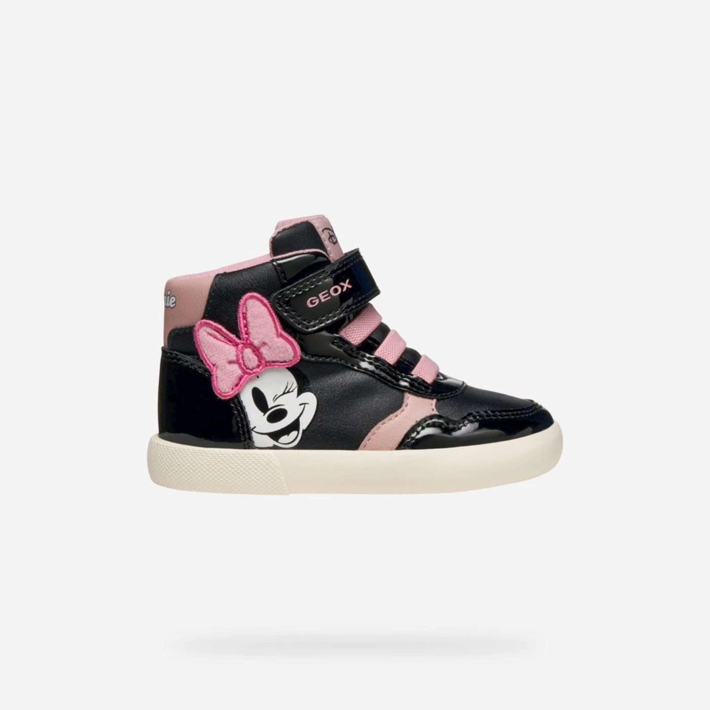 Geox B561MC Gisli girl sneakers alta bambina con  minnie