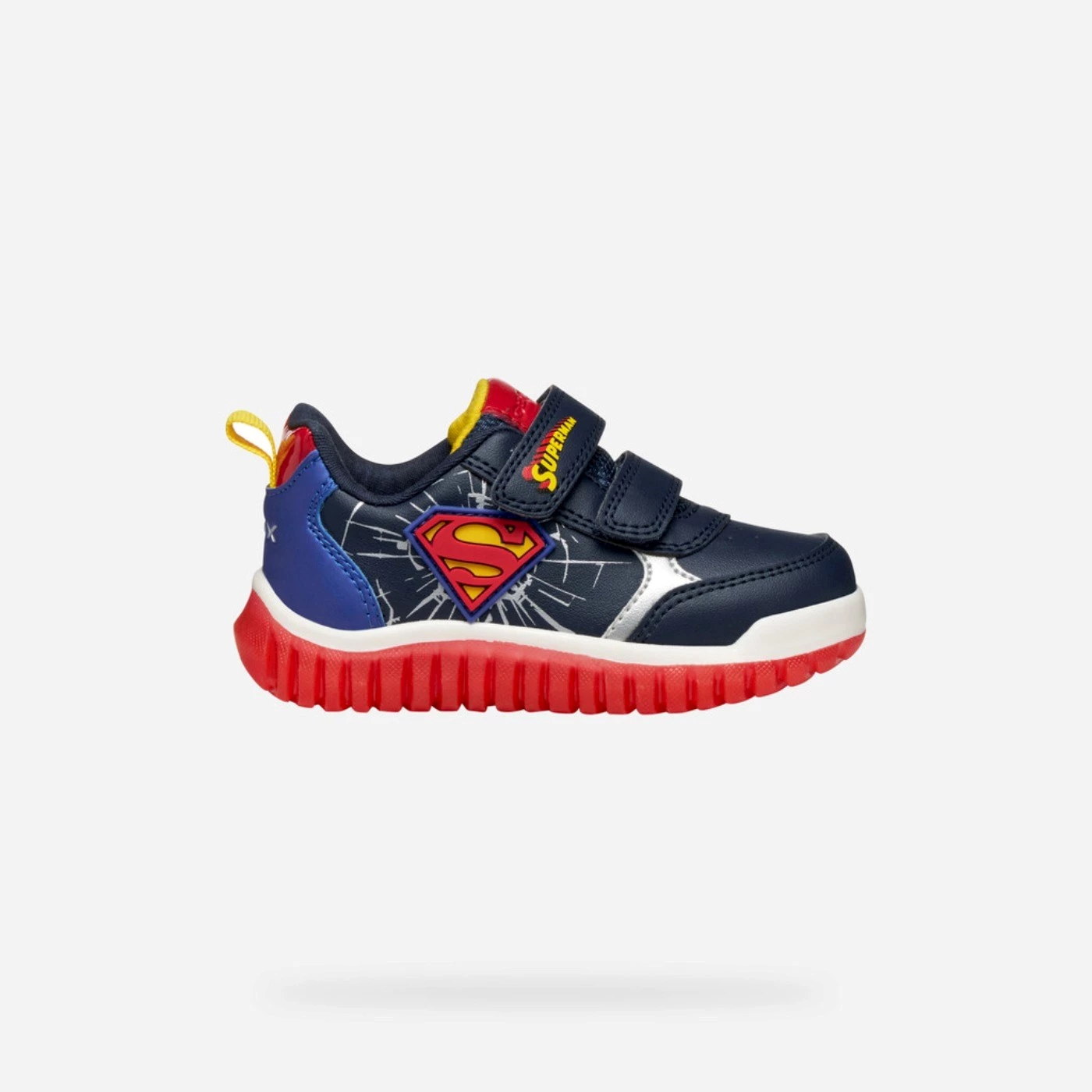 GEOX B565ZB Sneakers Superman con luci e velcro