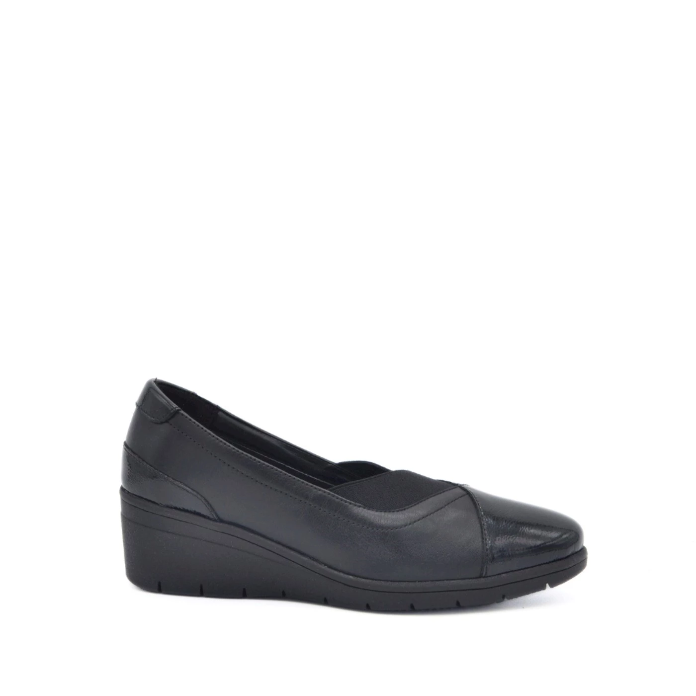 Melluso K91616Z mocassini décolleté slip on linea comfort nero