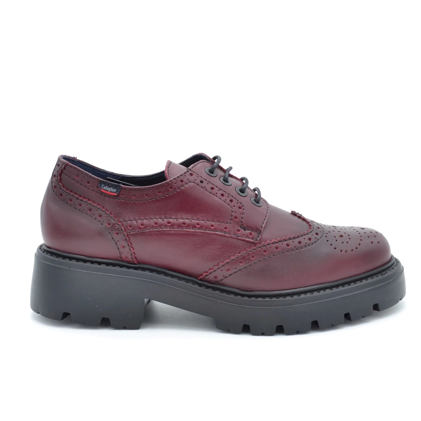 Callaghan 32901 stringate donna in pelle bordo vino