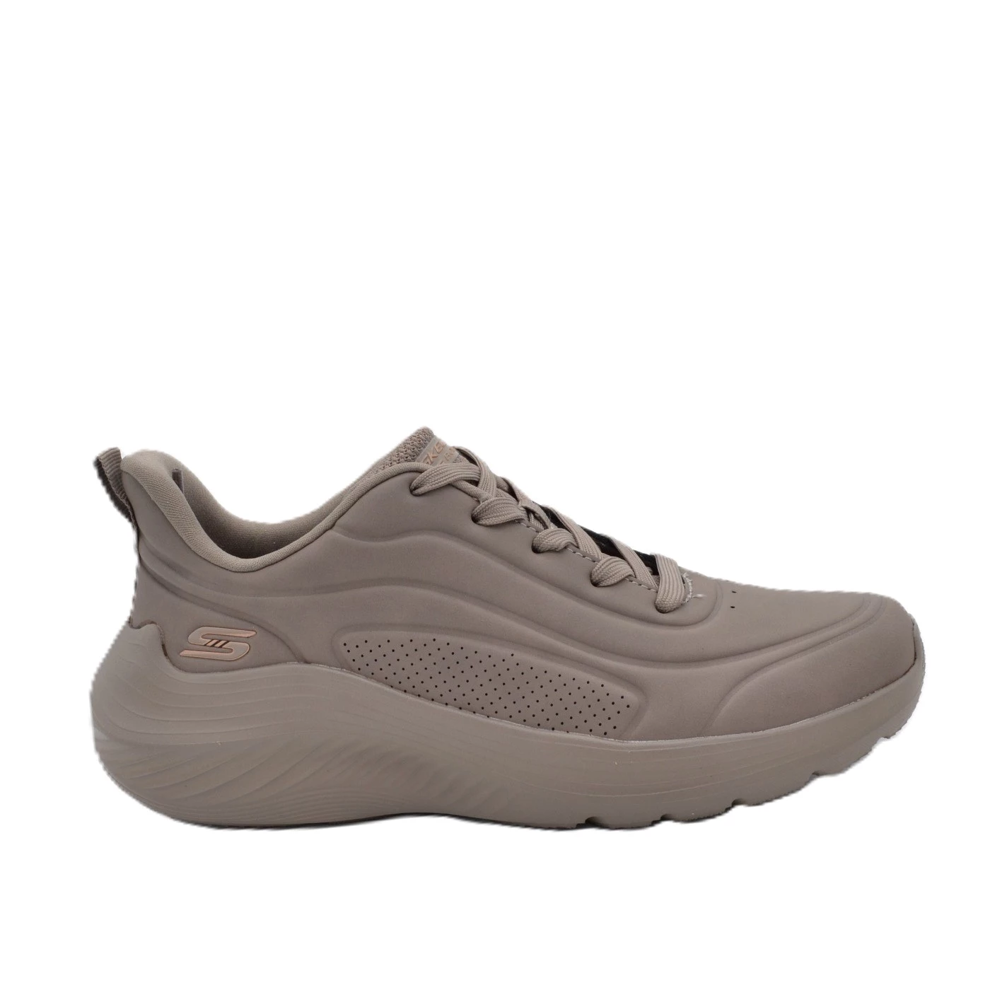 Skechers 117485 scarpa sportiva donna taupe tortora