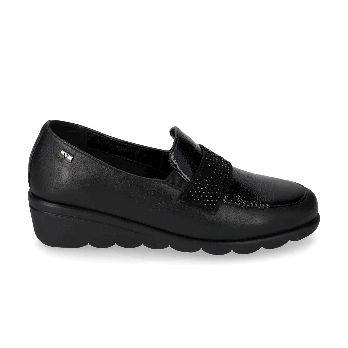 Valleverde VS10309AE mocassini pelle naplak nero linea comfort