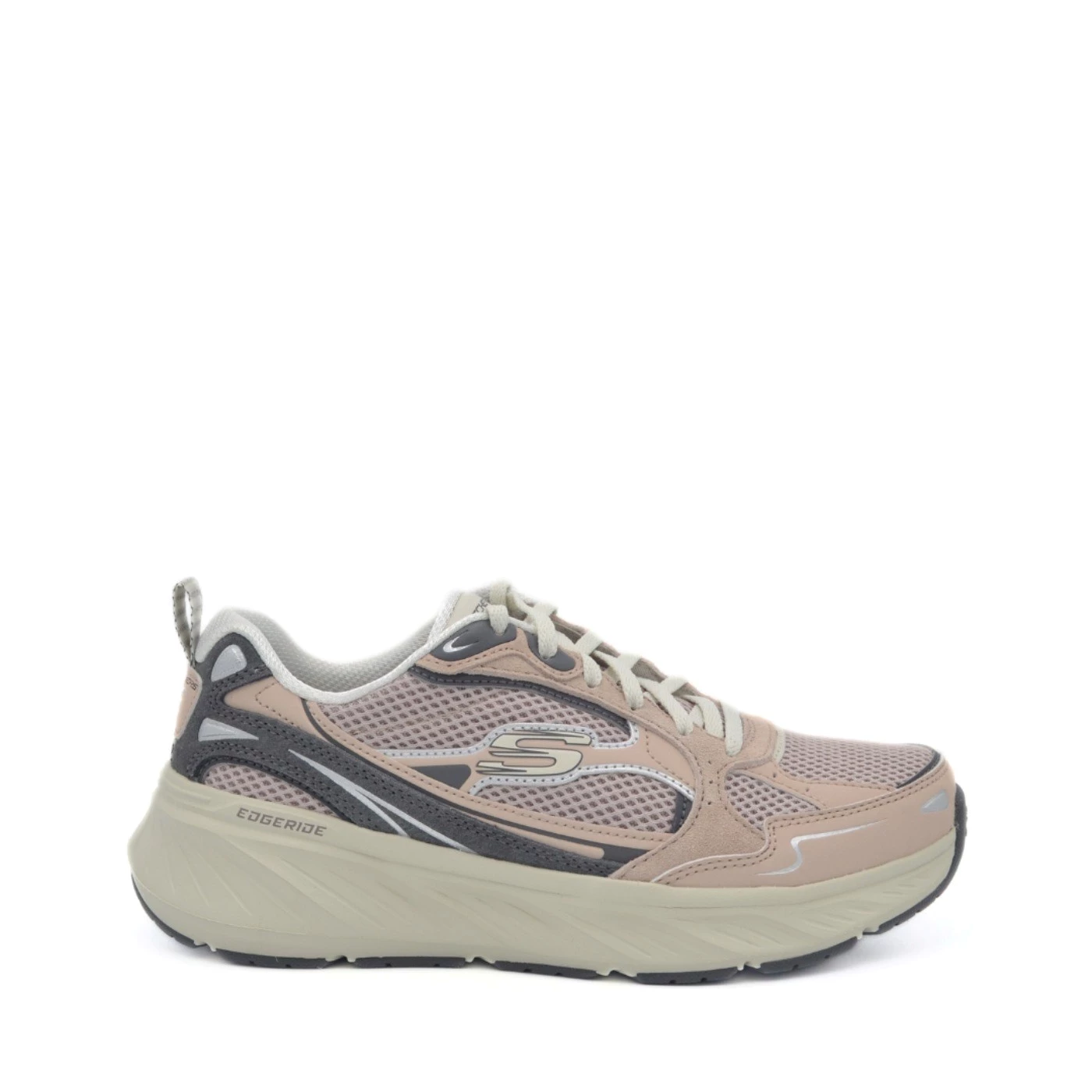 Skechers 150493 edgeride scarpa sportiva in mesh cipria
