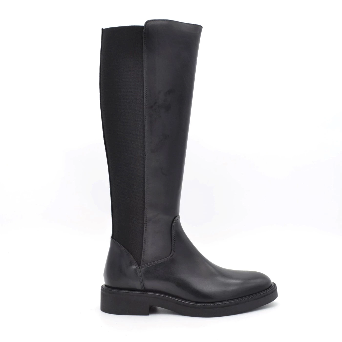 Anima GW131 stivale pelle nero tacco 2,5 cm